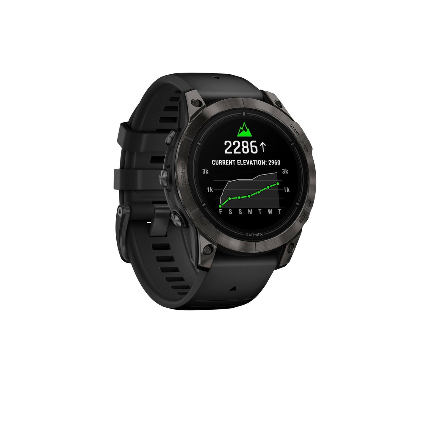 Garmin - epix Pro (Gen 2) Sapphire Edition 47mm Fiber-Reinforced Polymer - Carbon Gray DLC Titanium with Black Band