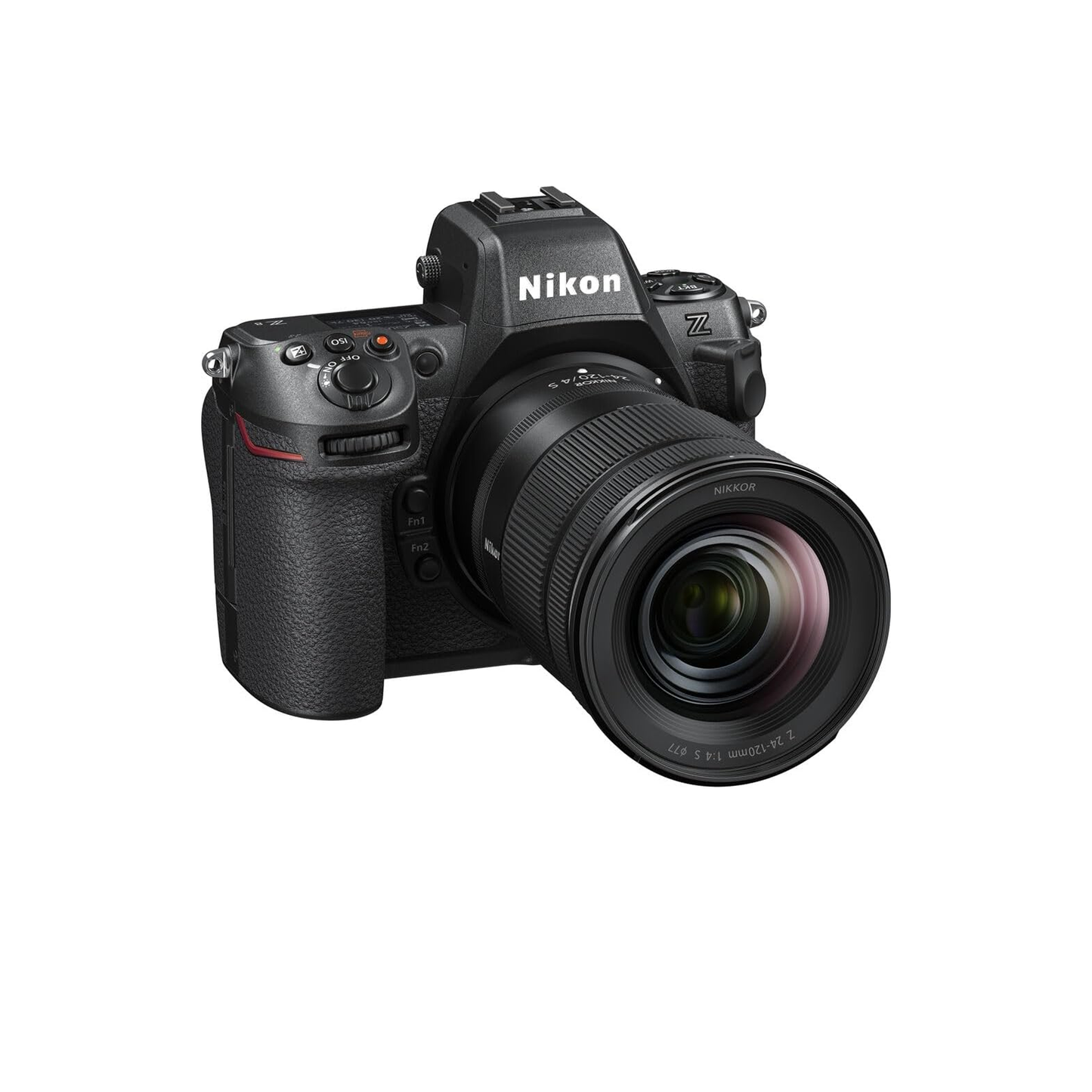 Nikon Z 8 with Zoom Lens  Professional full-frame mirrorless hybrid stillsvideo hybrid camera with 24-120mm f4 lens