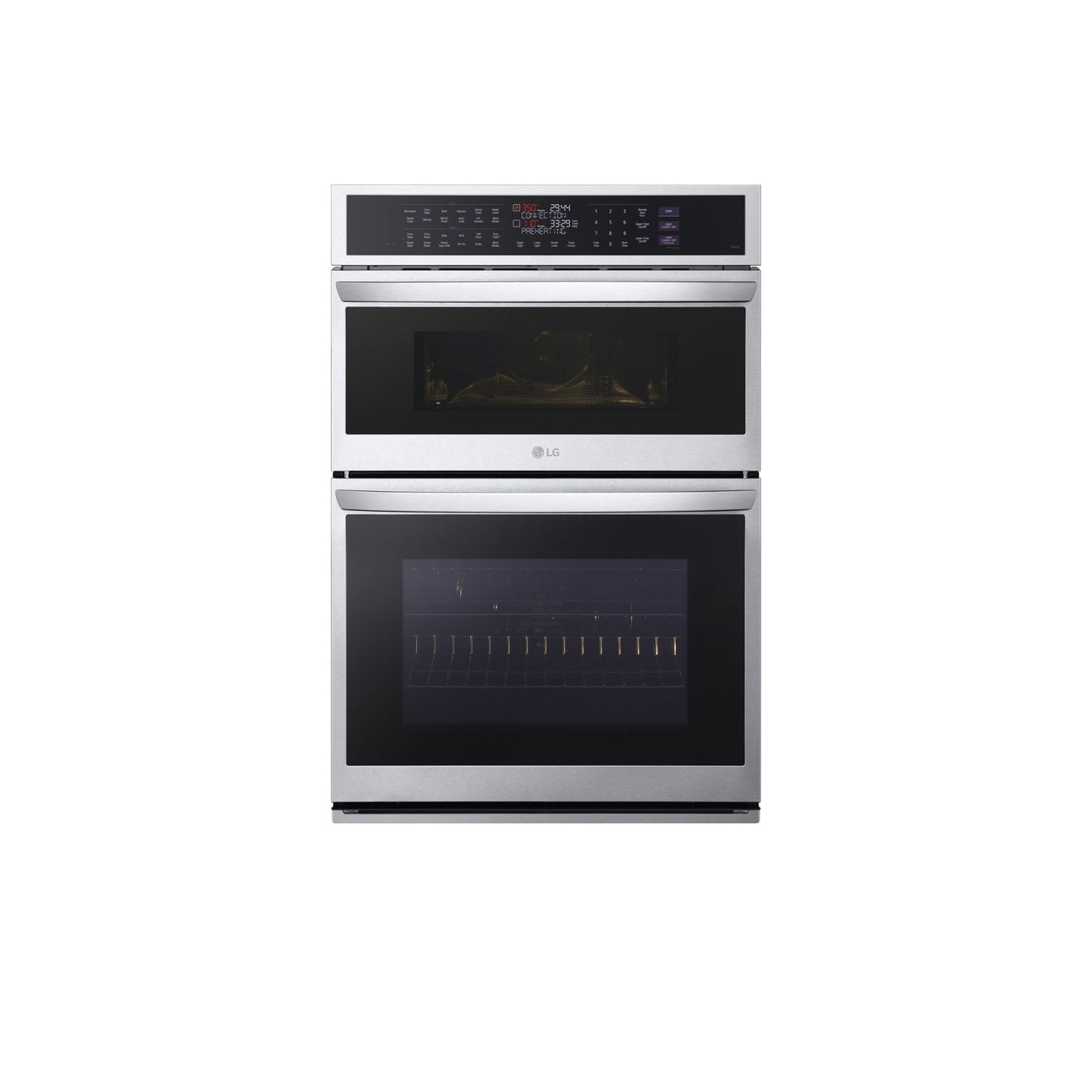 1.7/4.7 cu. ft. Smart Combination Wall Oven with Convection and Air Fry