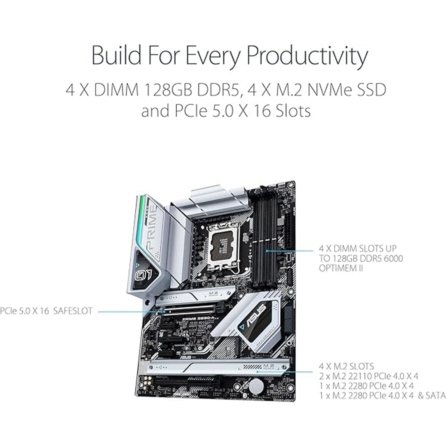 معالج Micro Center Intel Core i9-12900K 16 نواة يصل إلى 5.2 جيجا هرتز معالج سطح المكتب غير مقفل مع حزمة Intel UHD Graphics 770 المدمجة مع اللوحة الأم ASUS Prime Z690-A DDR5 ATX 