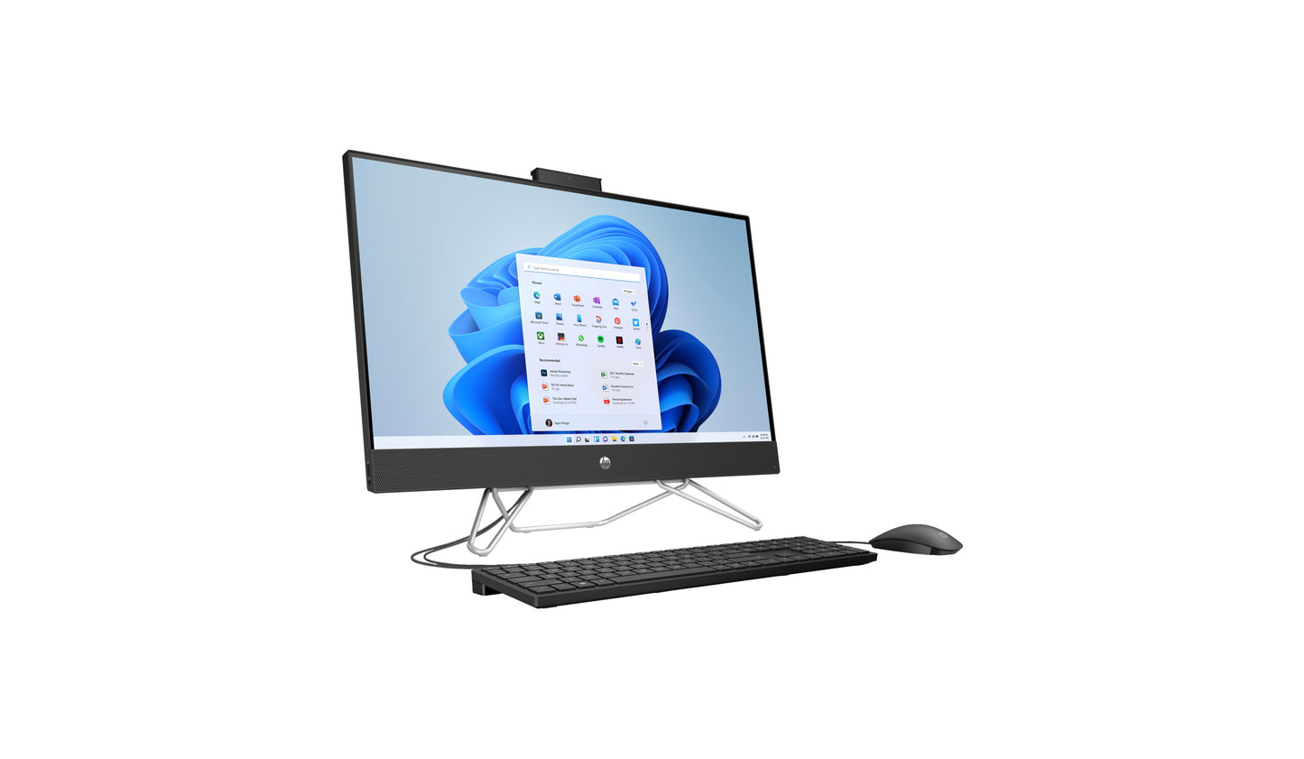 HP All-in-One PC, 23.8", Windows 11 Home, Intel® Core™ i7, 16GB RAM, 512GB SSD, 1TB HDD, FHD