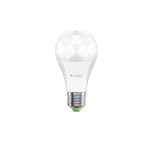 Nanoleaf Essentials Matter A19 Smart Bulb - Thread & Matter-Enabled Smart LED Light Bulb - White and Color