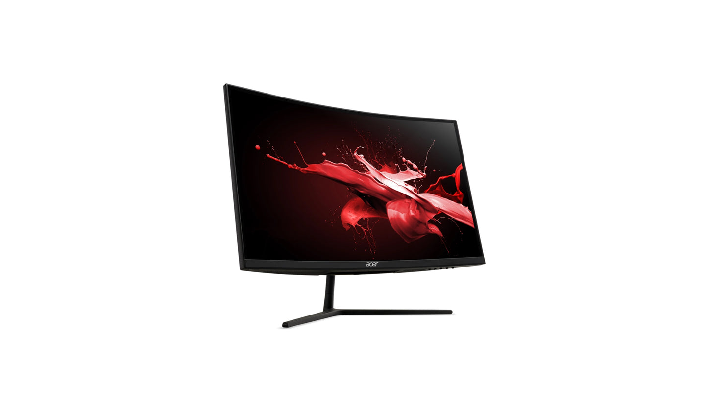 Acer EI272UR Pbmiiipx 27 بوصة WQHD 2560 x 1440 2K 144 هرتز 3xHDMI DisplayPort مكبرات صوت مدمجة AMD FreeSync 2 شاشة ألعاب منحنية بإضاءة خلفية LED