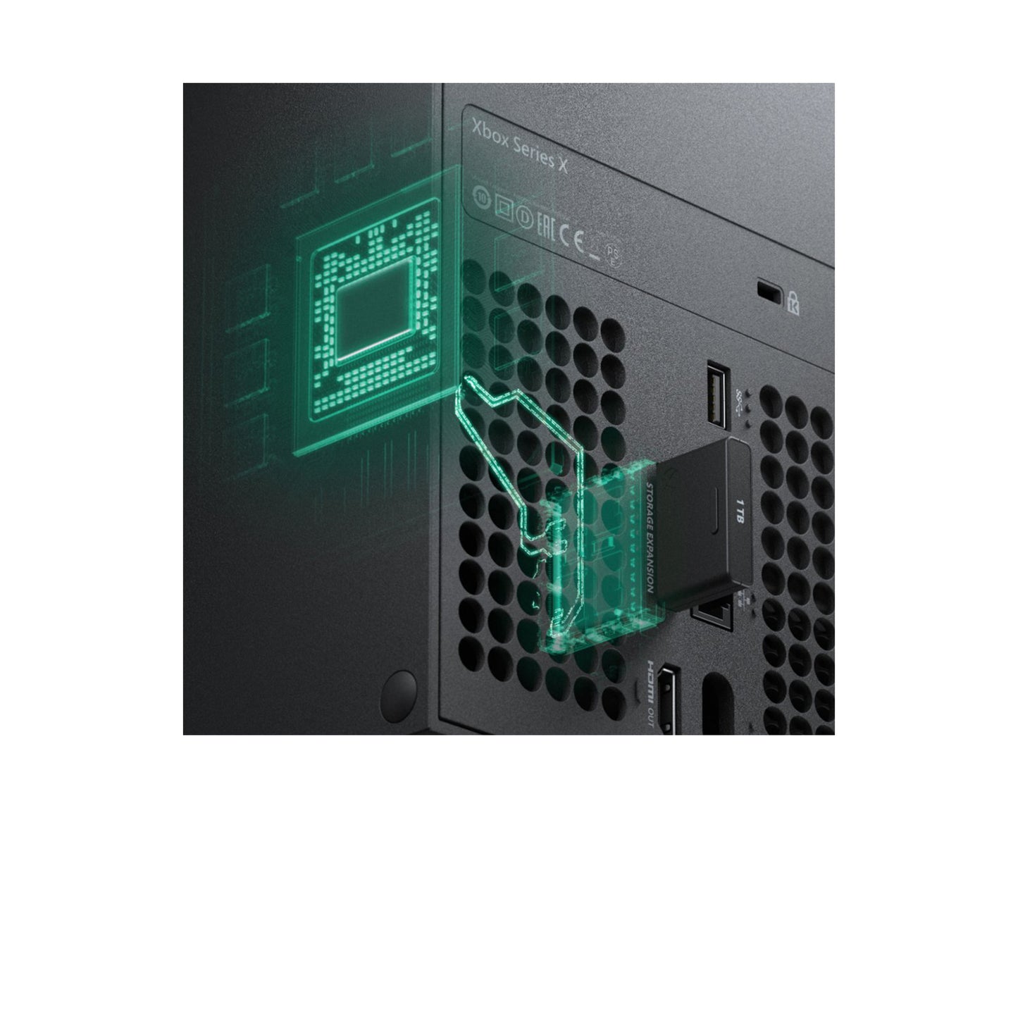Seagate - بطاقة توسيع تخزين سعة 2 تيرابايت لجهاز Xbox Series X|S داخلي NVMe SSD - أسود 