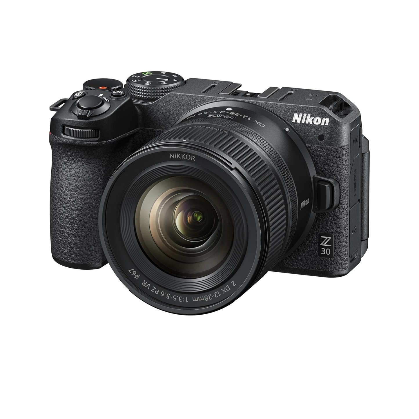 Nikon Z 30 DX-Format Mirrorless Camera Body wNIKKOR Z DX 12-28mm f3.5-5.6 PZ VR