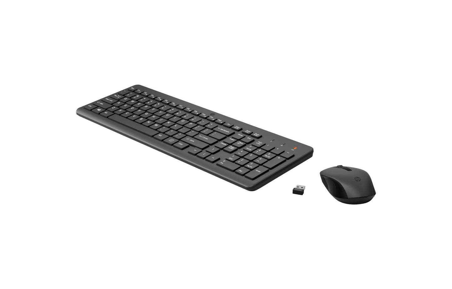 HP 330 Wireless Mouse and Keyboard Combination, USB connection, Full size; 2.5-zone layout,