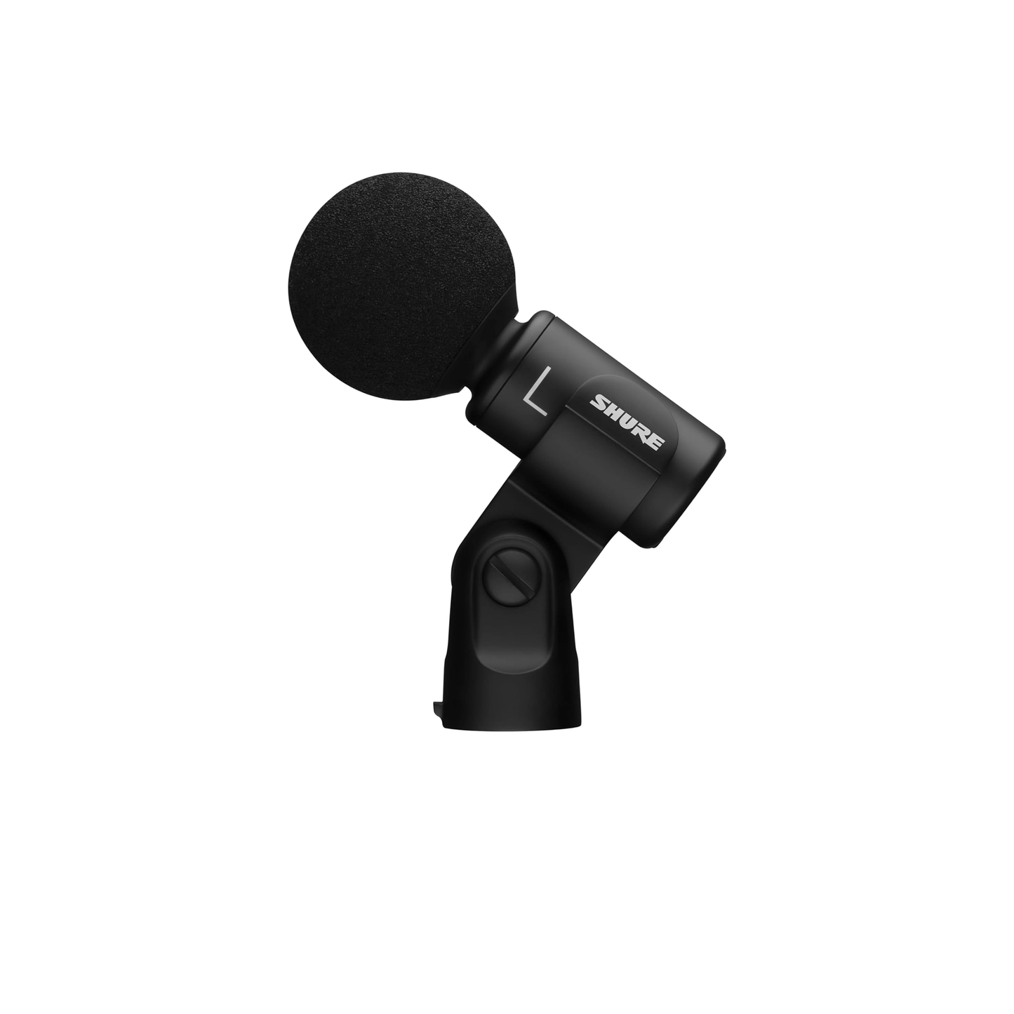 Shure MV88+ Stereo USB Microphone - Condenser Microphone for Streaming and Recording Vocals & Instruments, Mac & Windows Compatible, Real-Time Headphone Monitoring Output, Travel Friendly – Black