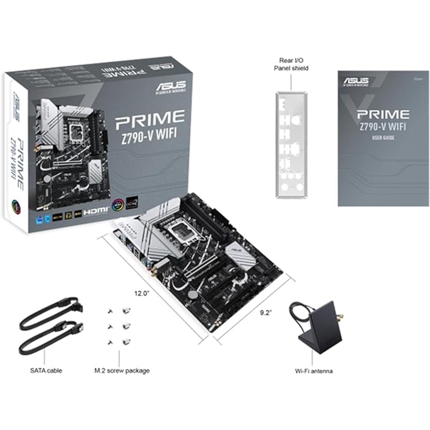 Micro Center Intel Core i7-12700K 12 (8P+4E) Cores up to 5.0 GHz Unlocked Desktop Processor with Integrated Intel UHD Graphics 770 Bundle with ASUS Prime Z790-P WiFi DDR5 ATX Gaming Motherboard