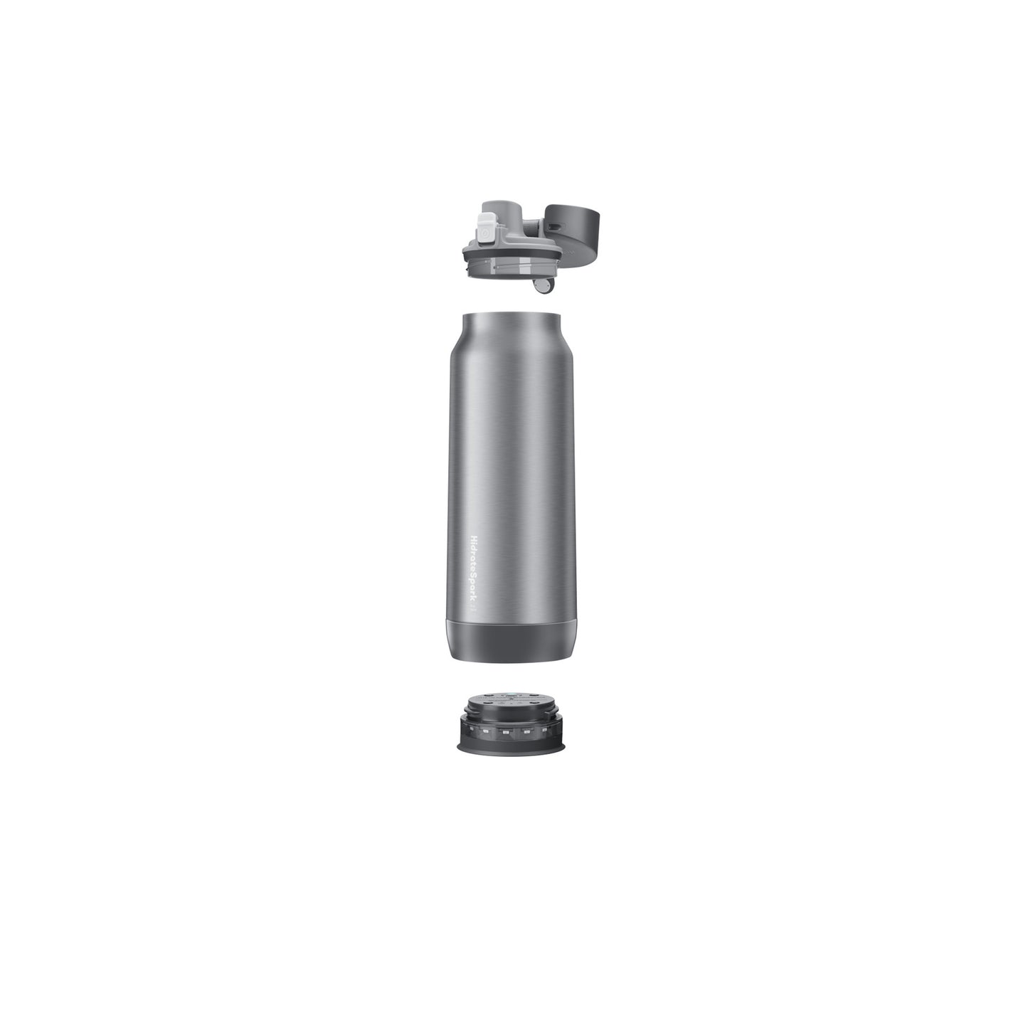 HidrateSpark PRO STEEL - 32 oz. Smart Water Bottle + Bonus Straw Lid