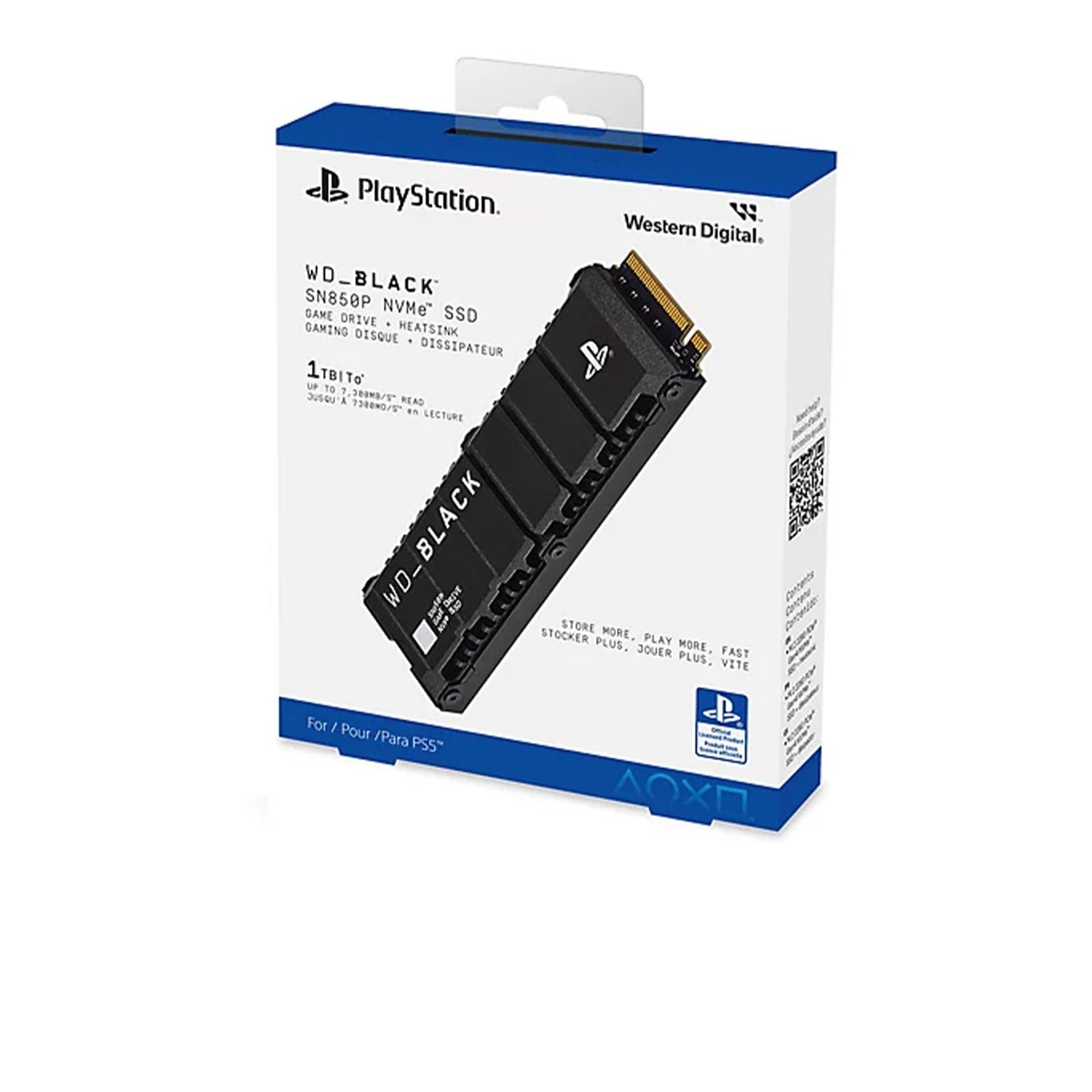 1TB WD BLACK™ SN850P NVMe™ SSD for PS5™ consoles