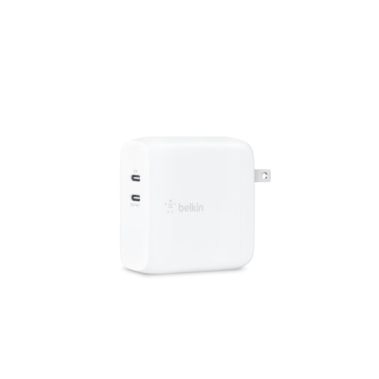 شاحن حائط Belkin BOOST↑Charge Pro Dual USB-C بقدرة 70 وات 