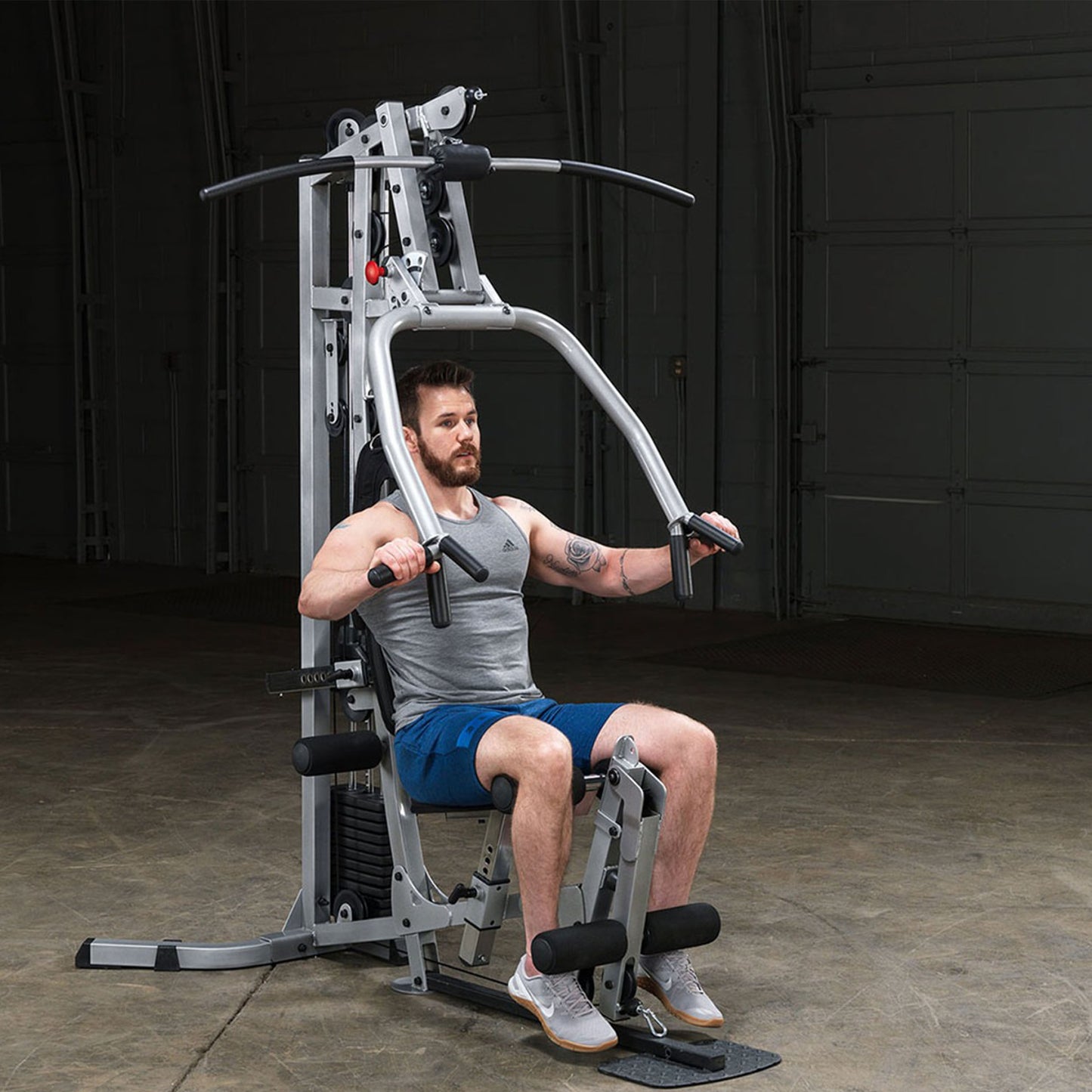 Powerline BSG10X Multi-Station Home Gym With Leg Press