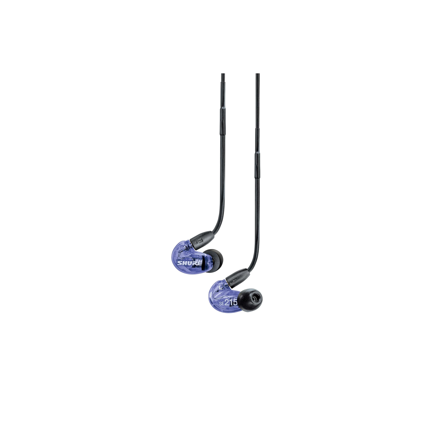 سماعات أذن سلكية من Shure SE215 إصدار خاص PRO - سماعات عزل صوت احترافية، صوت واضح وجهير عميق، محرك MicroDriver ديناميكي فردي، رائع للموسيقى والألعاب والمكالمات - أرجواني 