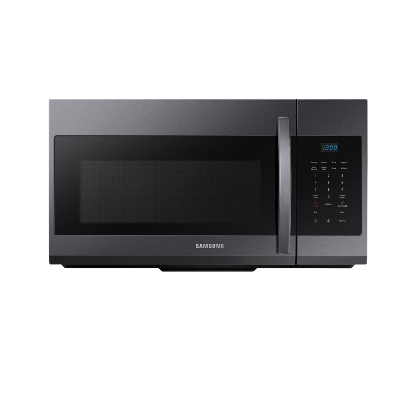 Samsung - 1.7 Cu. Ft. Over-the-Range Microwave - Stainless Steel.