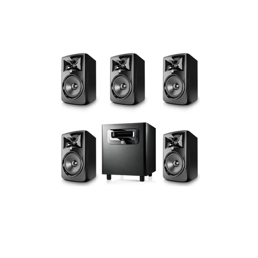 308P MKII 8 INCH POWERED 5.1 MONITOR SYSTEM WITH SUBWOOFER