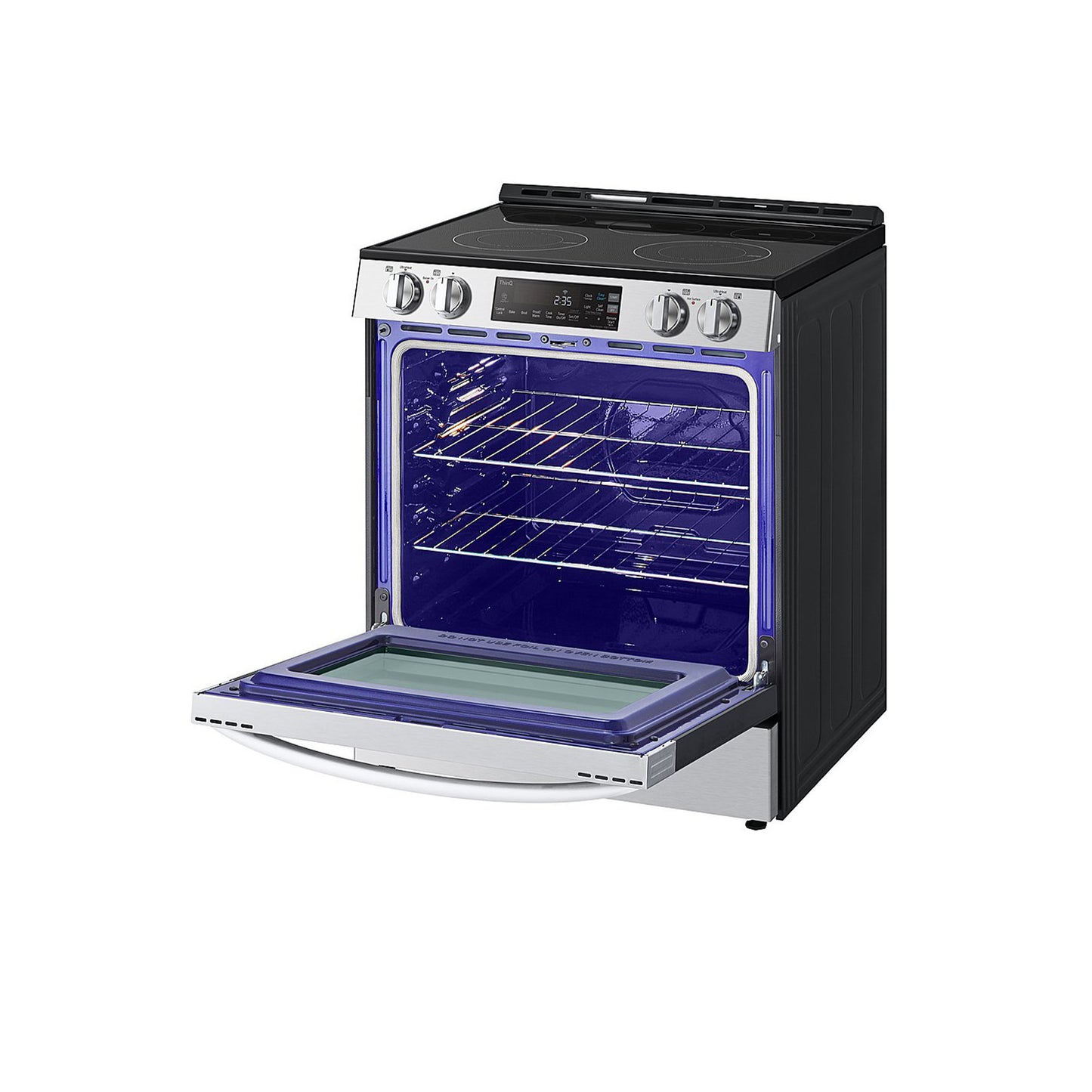 7.3 cu. ft. Smart Electric Double Oven Slide-in Range with InstaView®, ProBake® Convection, Air Fry, and Air Sous Vide