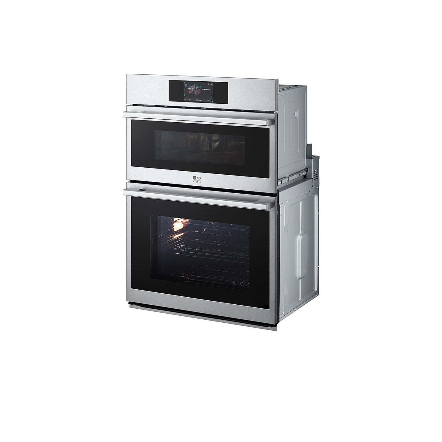 LG STUDIO 1.7/4.7 cu. ft. Combination Double Wall Oven with Air Fry