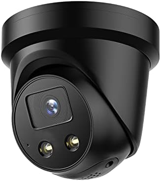 Hikvisionn CCTV 4K AcuSense Strobe Light and Audible Warning Fixed Turret Network Camera (DS-2CD2386G2-ISU/SL)