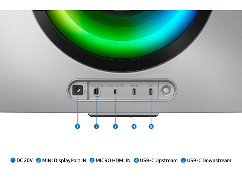 شاشة الألعاب الذكية G85SB OLED Ultra WQHD مقاس 34 بوصة، 0.03 مللي ثانية (GtG) و175 هرتز 