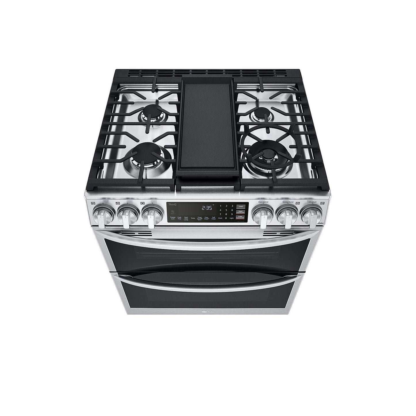 6.9 cu. ft. Smart Gas Double Oven Slide-in Range with InstaView®, ProBake® Convection, Air Fry, and Air Sous Vide