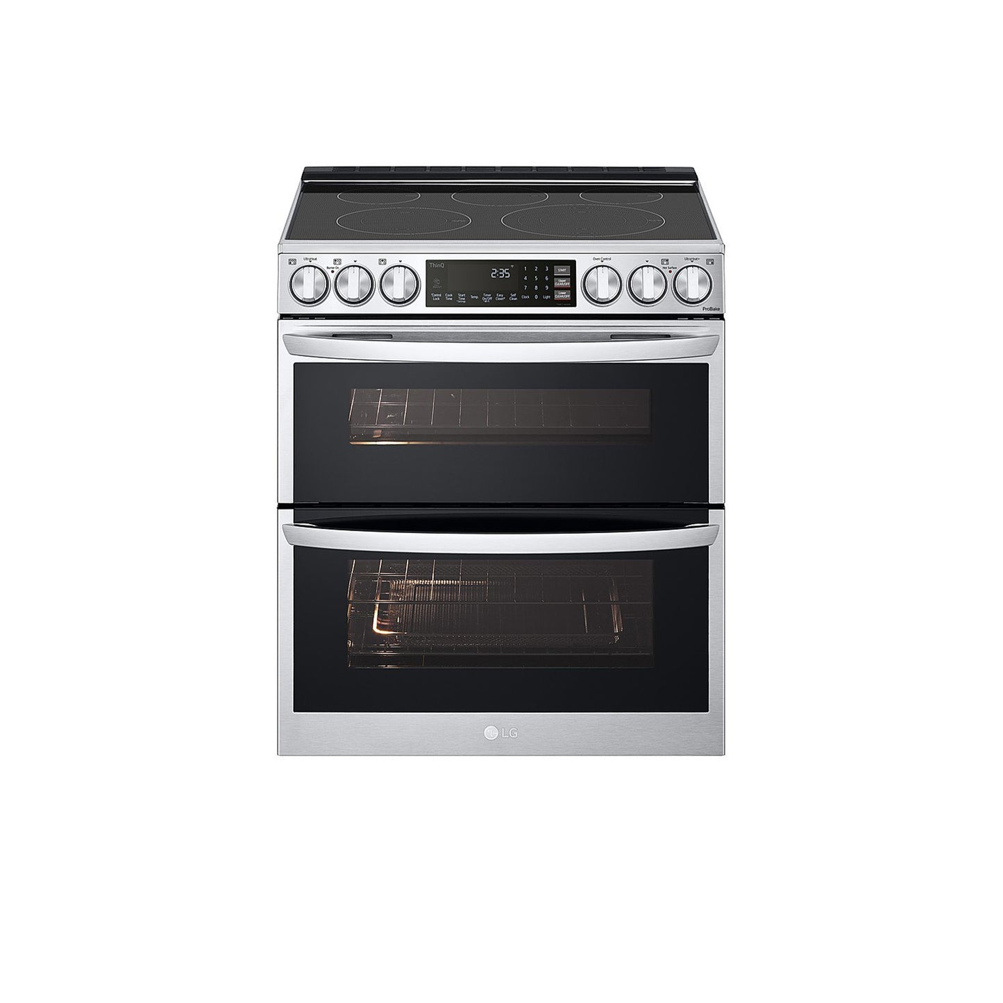 7.3 cu. ft. Smart Electric Double Oven Slide-in Range with InstaView®, ProBake® Convection, Air Fry, and Air Sous Vide