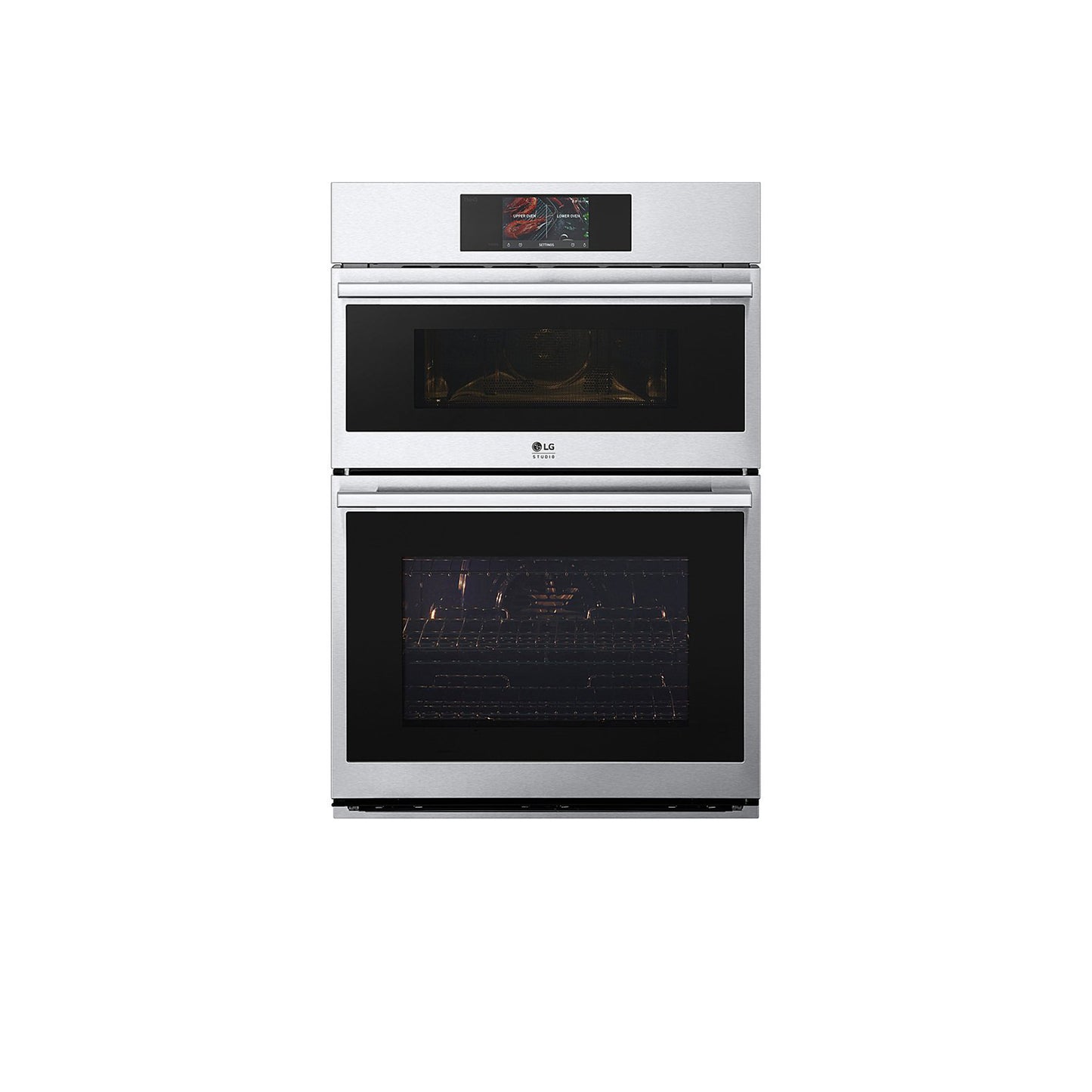 LG STUDIO 1.7/4.7 cu. ft. Combination Double Wall Oven with Air Fry