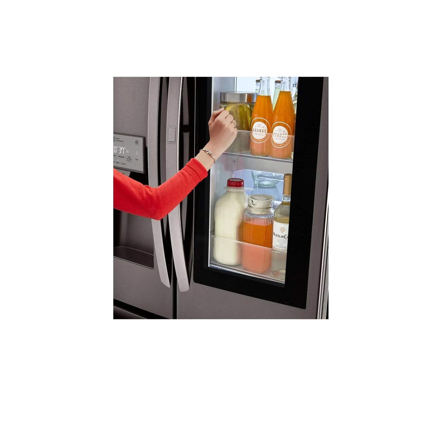 30 cu. ft. Smart InstaView® Door-in-Door® Refrigerator with Craft Ice™