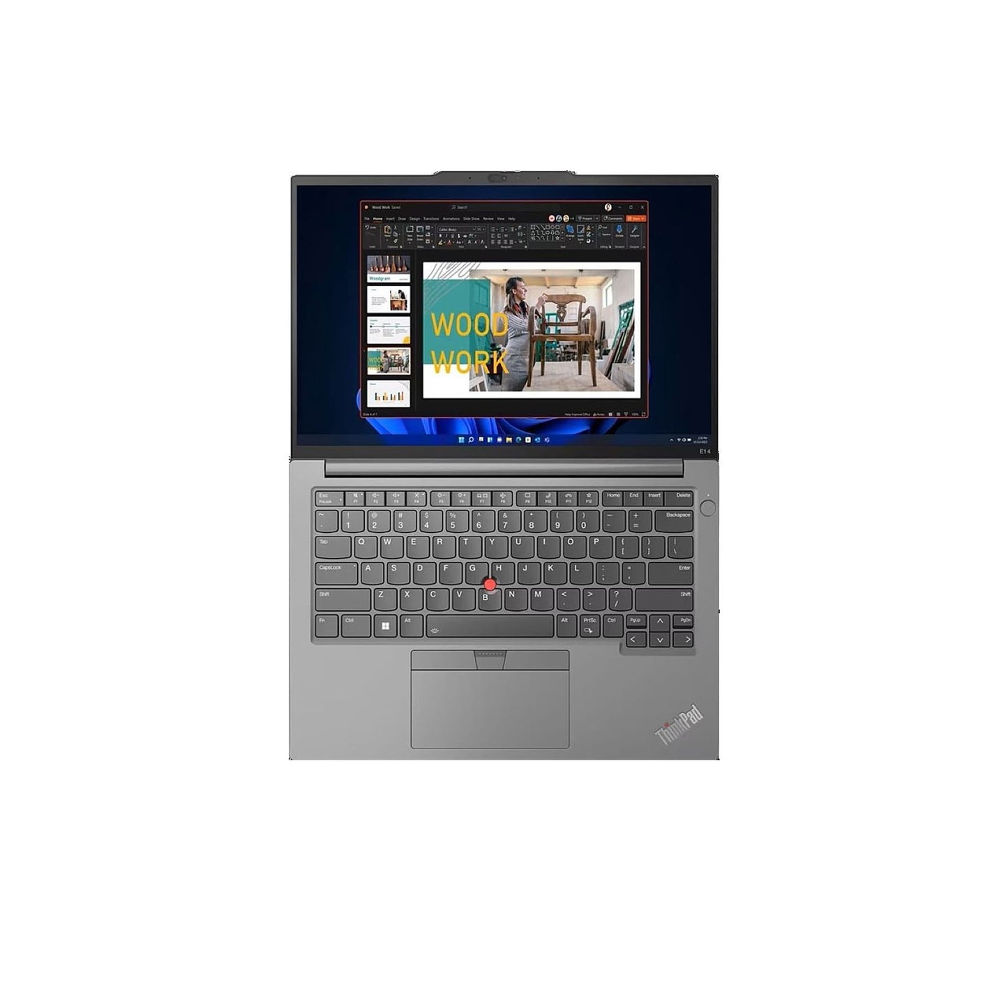 ThinkPad E14 Gen 5 AMD (14 بوصة) - رمادي قطبي 