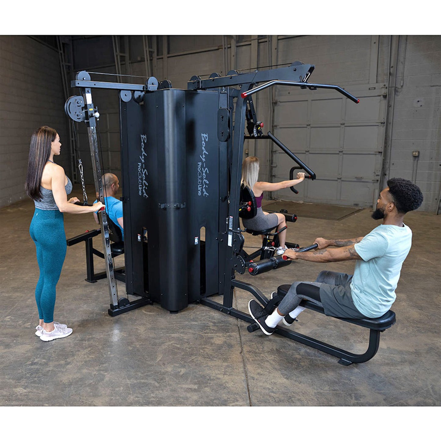 Body-Solid Pro ClubLine S1000 Four-Stack Gym