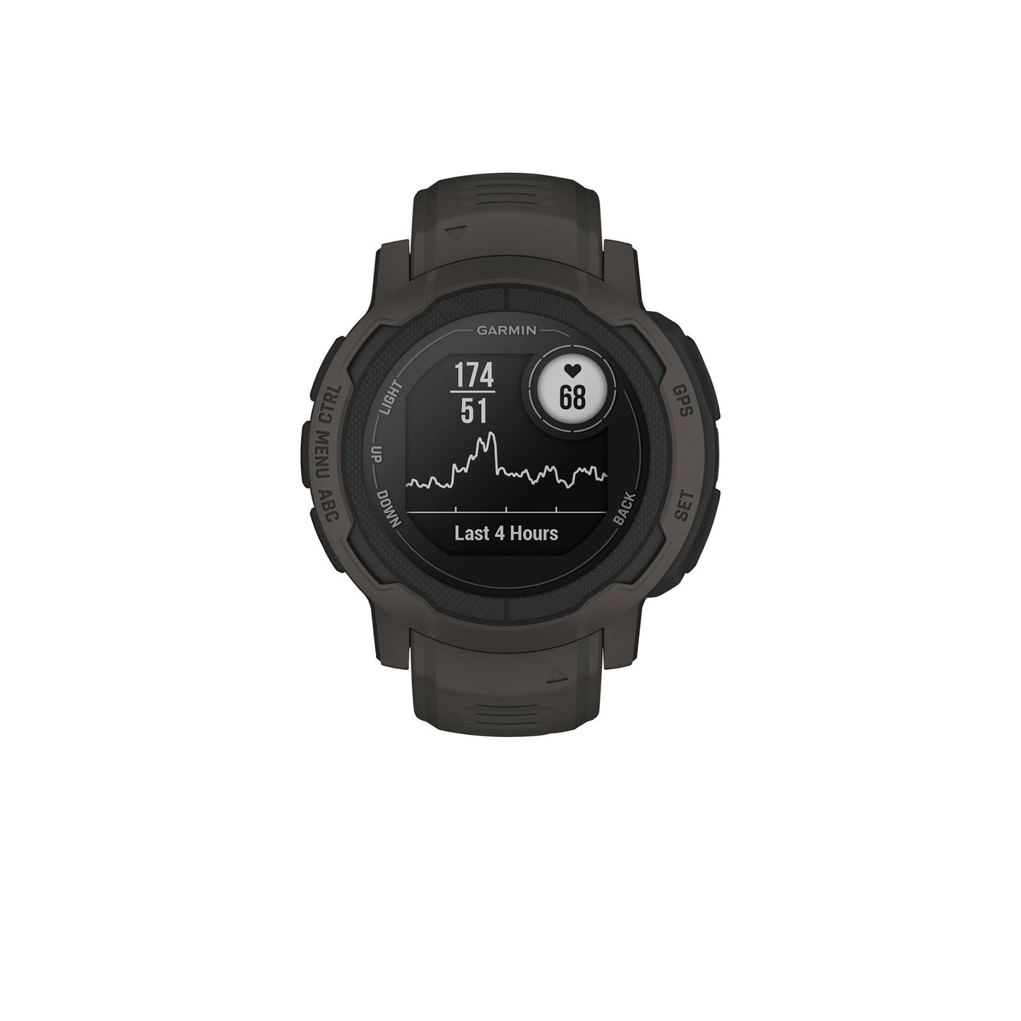 Garmin - Instinct 2 45 mm Smartwatch Fiber-reinforced Polymer - Graphite