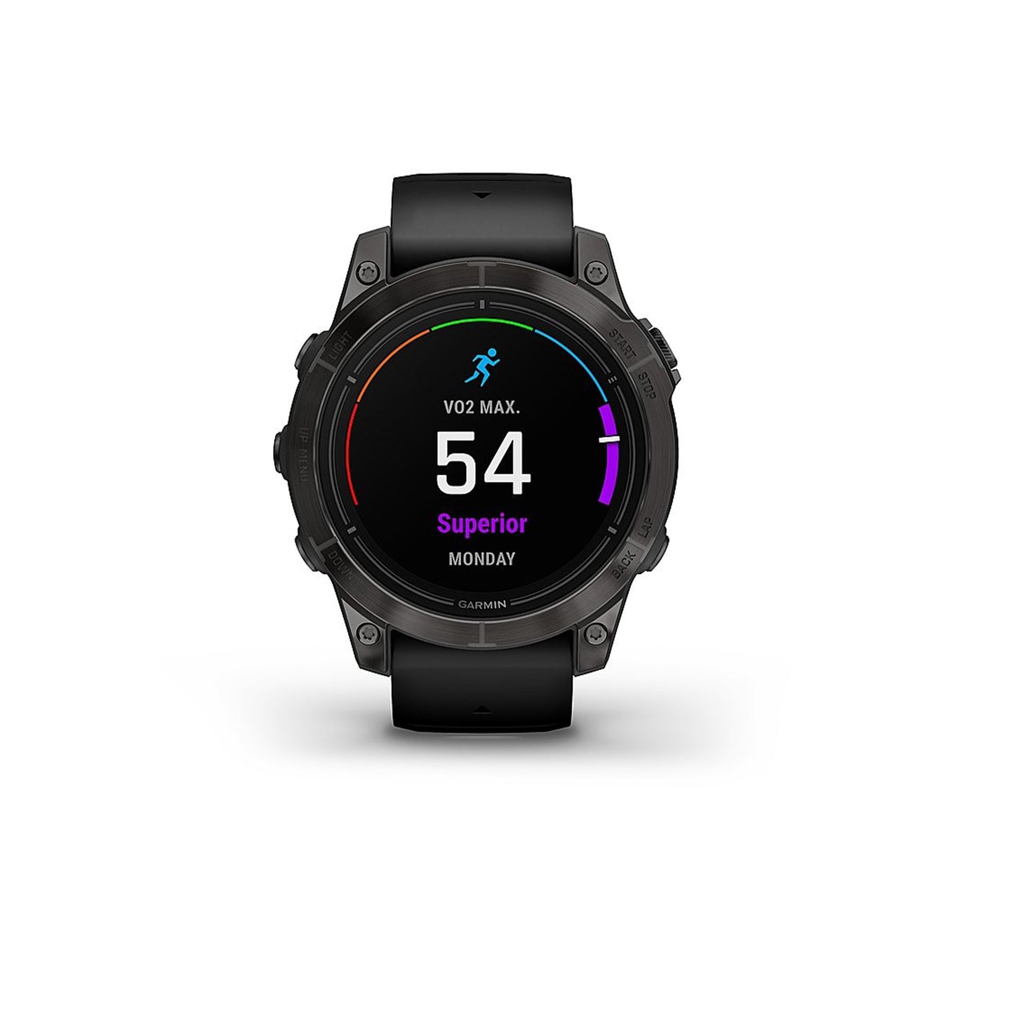 Garmin - epix Pro (Gen 2) Sapphire Edition 47mm Fiber-Reinforced Polymer - Carbon Gray DLC Titanium with Black Band