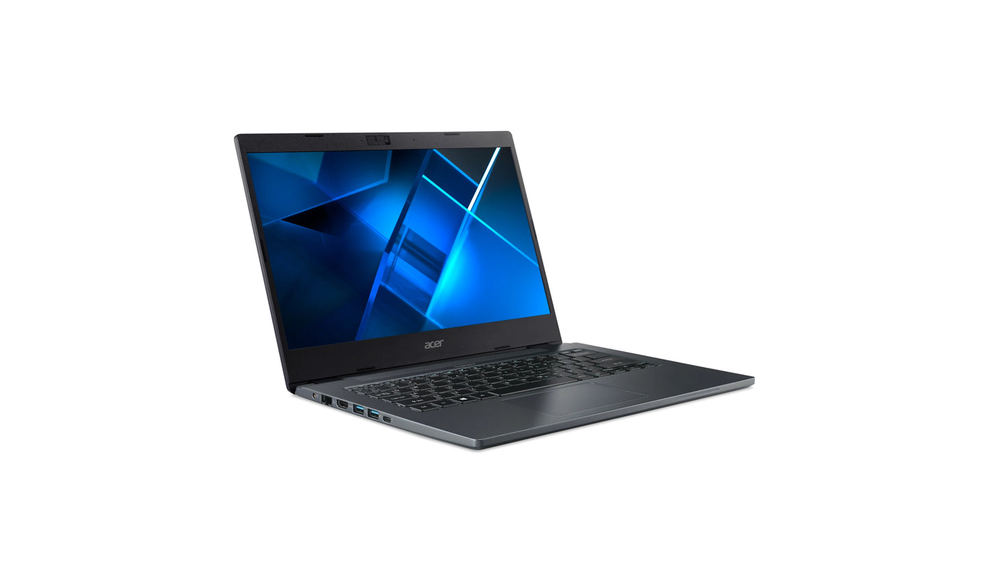 TravelMate P4 Laptop, Intel® Core™ i5-1135G7 processor Quad-core 2.40 GHz, 8 GB RAM, 256 GB SSD.