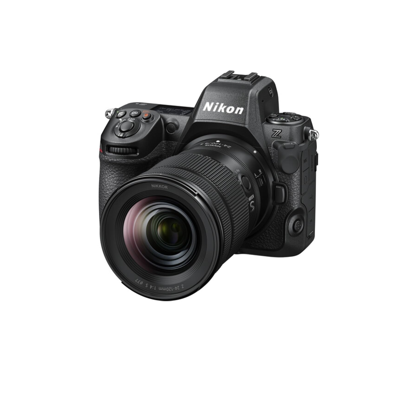 Nikon Z 8 with Zoom Lens  Professional full-frame mirrorless hybrid stillsvideo hybrid camera with 24-120mm f4 lens