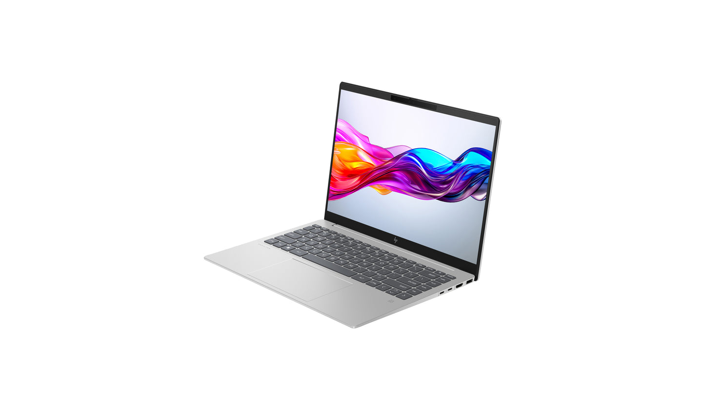 كمبيوتر محمول HP Pavilion Plus، معالج Intel® Core™ i5-1335U، ذاكرة وصول عشوائي سعتها 16 جيجابايت، محرك أقراص SSD سعة 512 جيجابايت. 