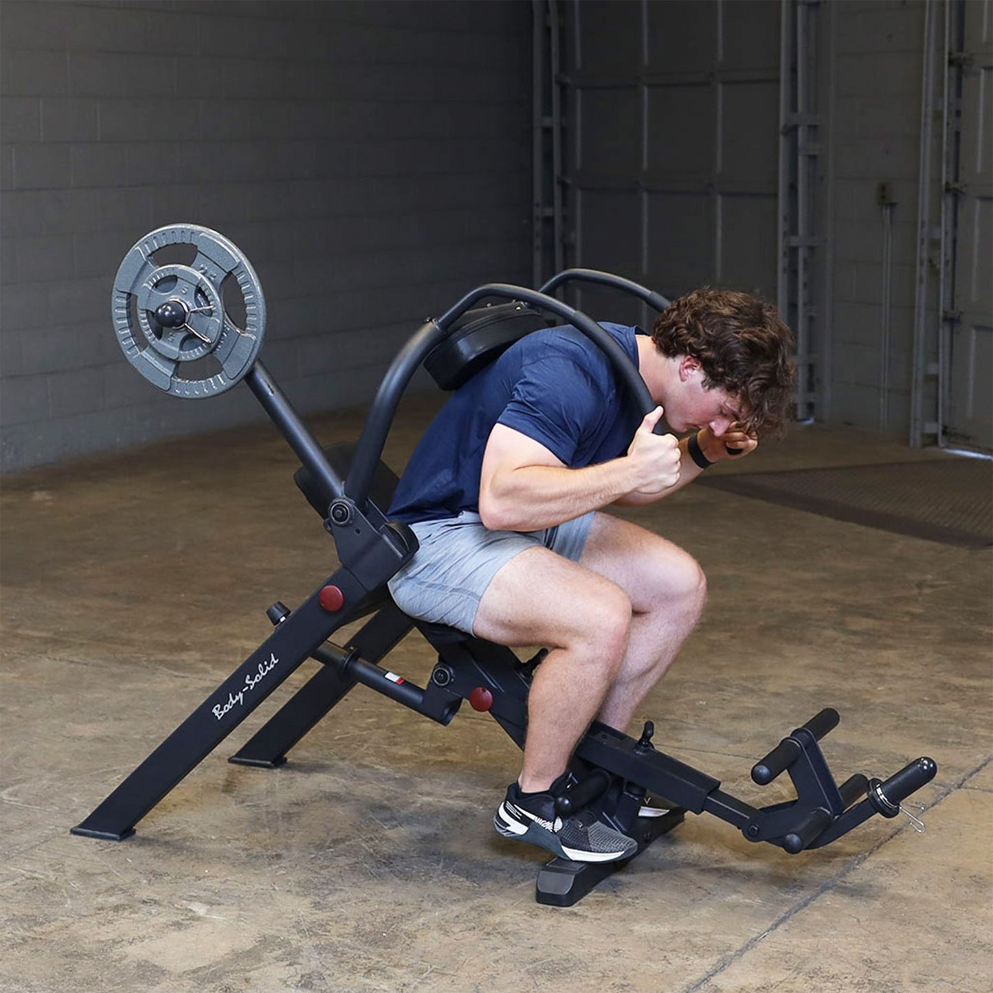 Body-Solid Semi-Recumbent Ab Bench