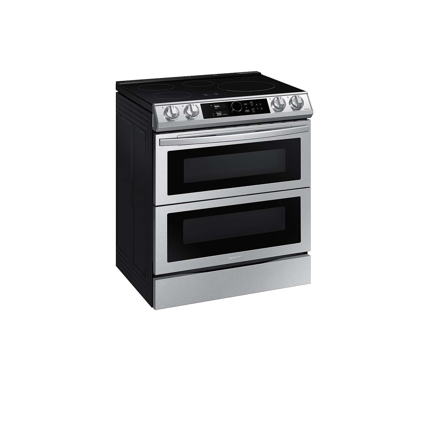 6.3 cu. ft. Smart Slide-in Induction Range with Flex Duo™, Smart Dial & Air Fry in Black Stainless Steel.