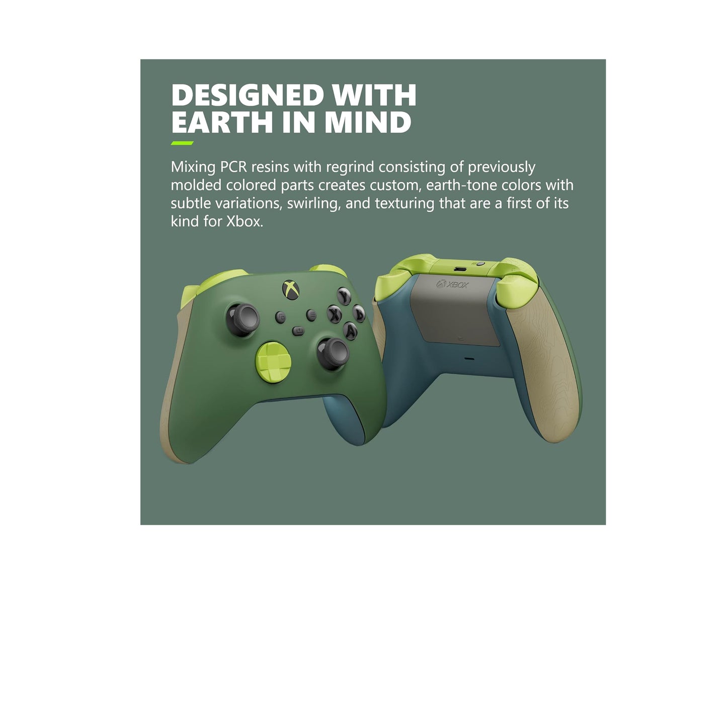 وحدة تحكم الألعاب اللاسلكية لإصدار خاص من Xbox - Remix - تتضمن حزمة بطارية Xbox القابلة لإعادة الشحن - Xbox Series X|S وXbox One وWindows PC وAndroid وiOS 