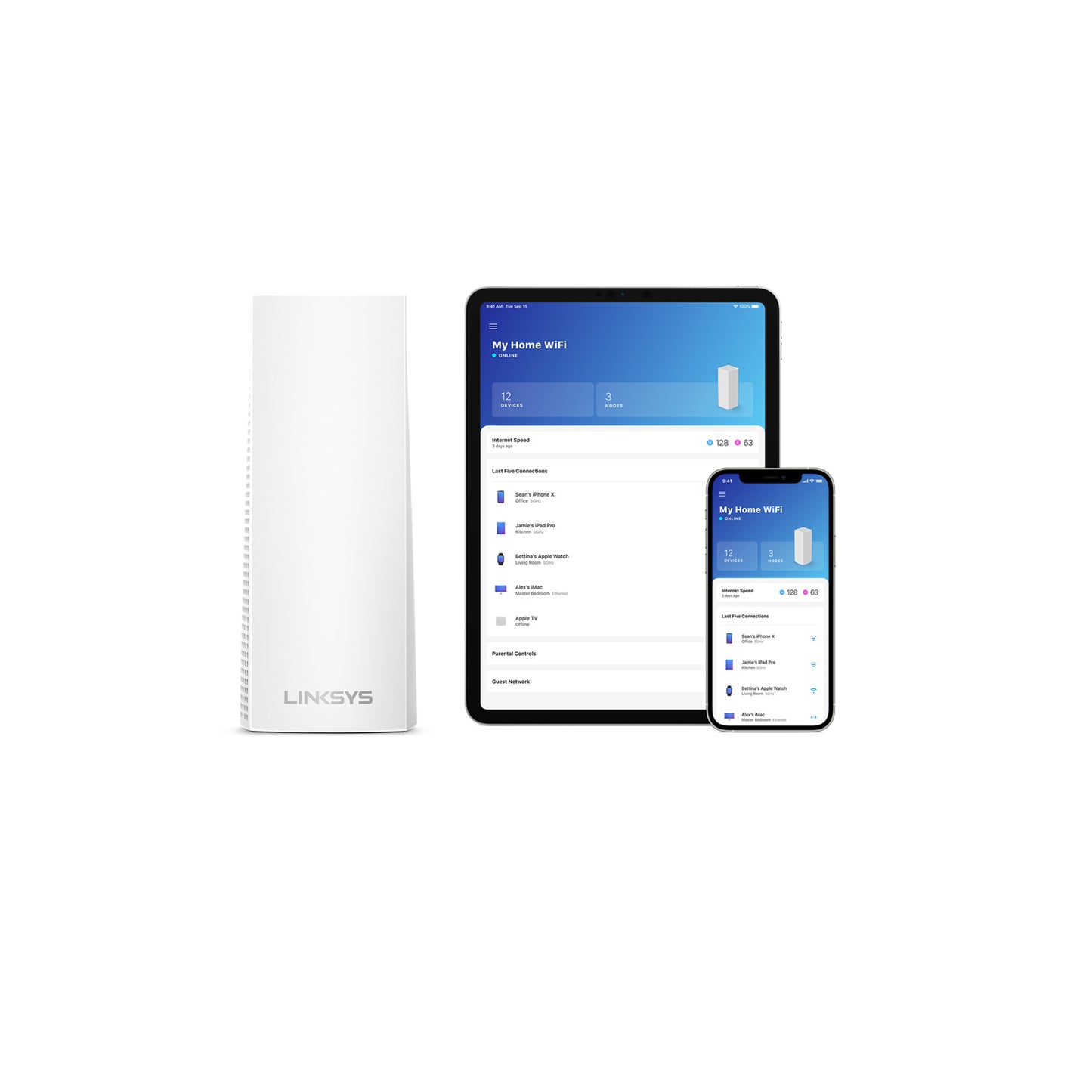 Linksys Velop AX4200 WiFi 6 Mesh System (2-Pack)