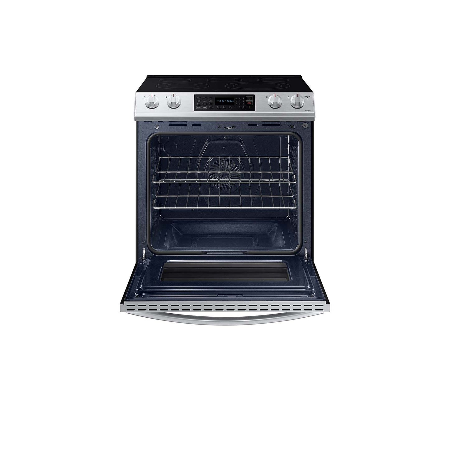 6.3 cu. ft. Smart Slide-in Electric Range with Air Fry & Convection in Stainless Steel.