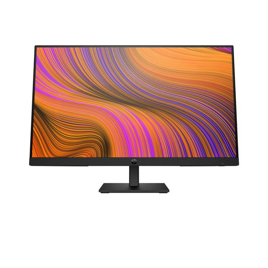 HP P24h G5 FHD Monitor, On-screen controls; Low blue light mode; Dual speakers (2W per channel); Anti-glare; Height adjustable, FHD (1920 x 1080).