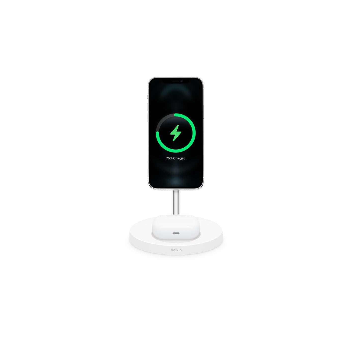 Belkin BOOST↑CHARGE™ PRO 2-in-1 Wireless Charger Stand with MagSafe