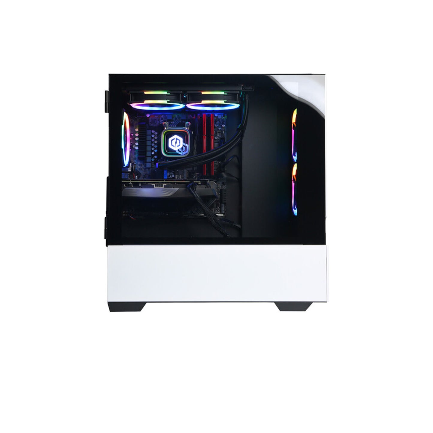 CyberPowerPC Gamer Supreme Liquid Cool SLC11000CPG Desktop Computer (White)