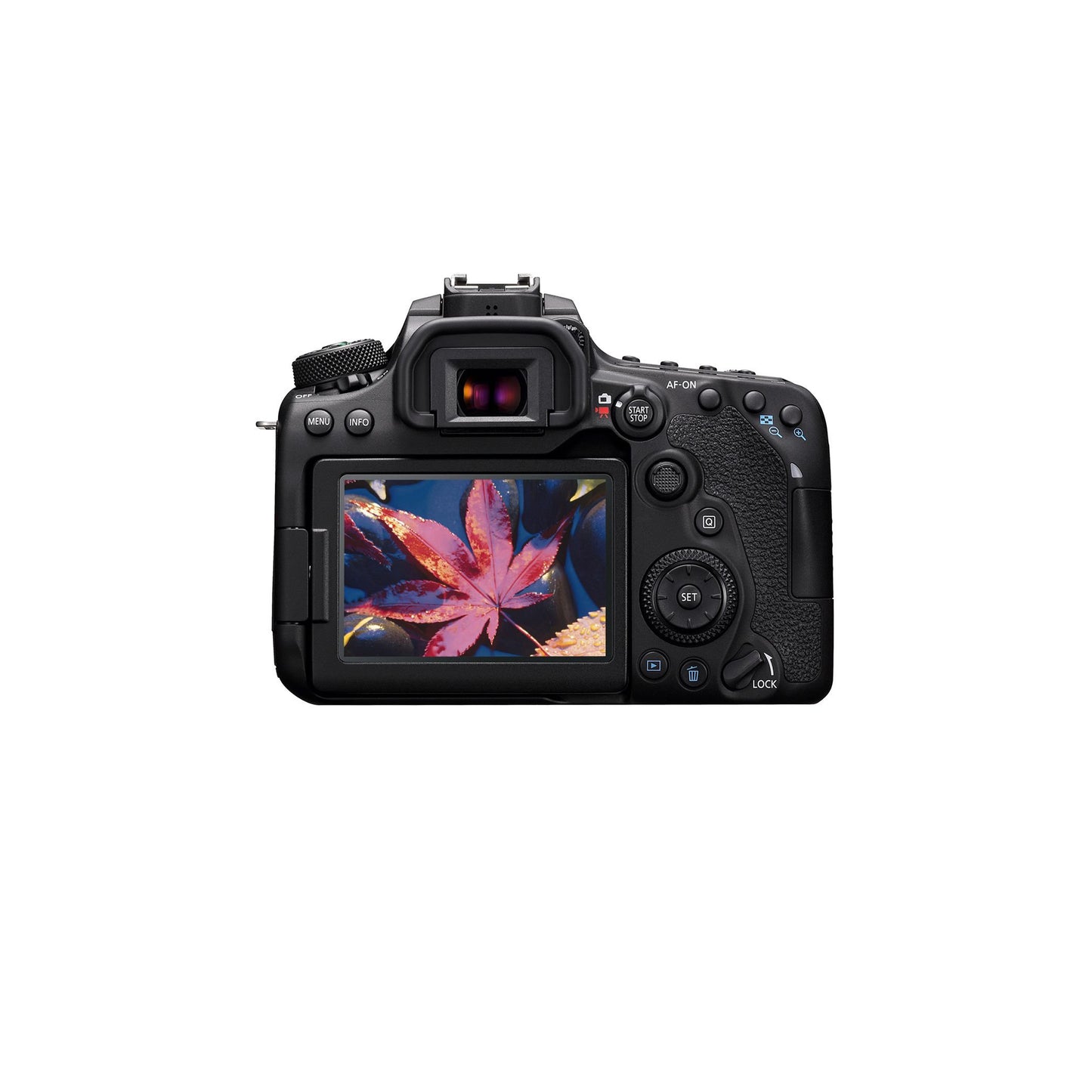 كاميرا كانون EOS 90D DSLR مع عدسة EF-S 18-135 ملم - أسود. 