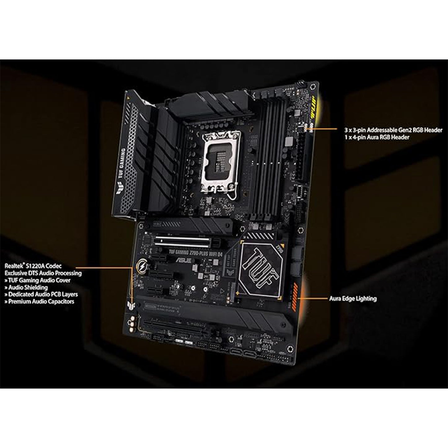 INLAND Micro Center Intel Core i7-13700K Desktop Processor 16 (8P+8E) Cores up to 5.4 GHz Unlocked with ASUS TUF Gaming Z790-Plus WiFi D4 LGA 1700 ATX Gaming Motherboard