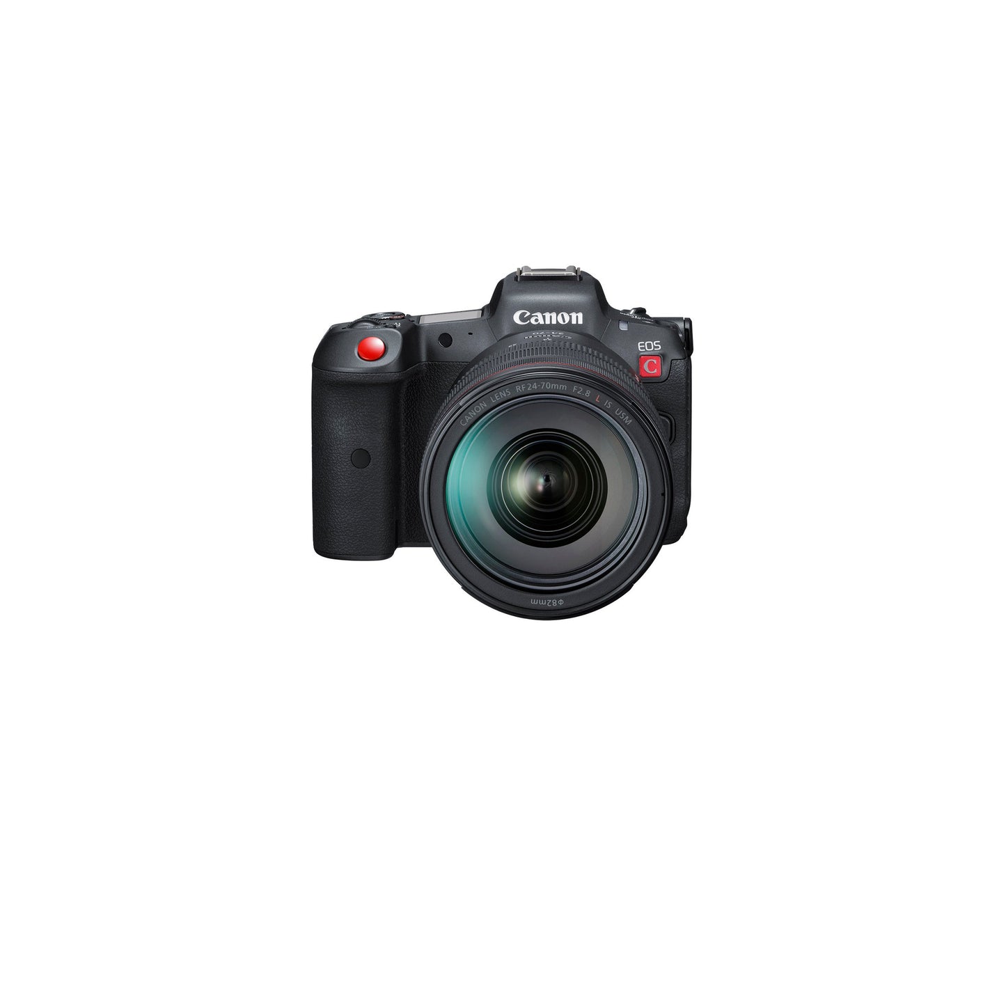 Canon - EOS R5 C 8K Video Mirrorless Cinema Camera with RF 24-70 f/2.8 L IS USM Lens - Black.