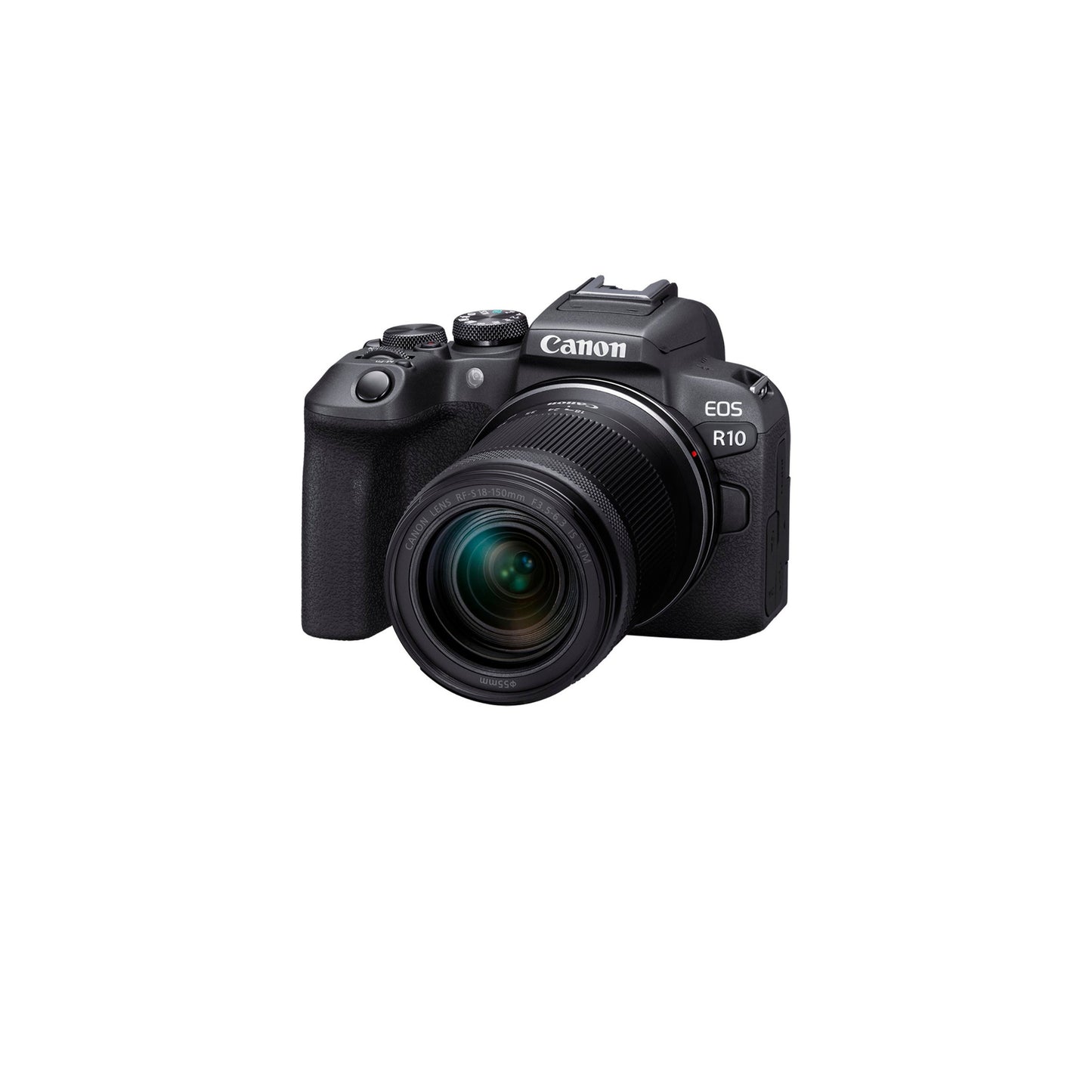 Canon - EOS R10 Mirrorless Camera with RF-S 18-150mm f/3.5-6.3 IS STM Lens - Black.