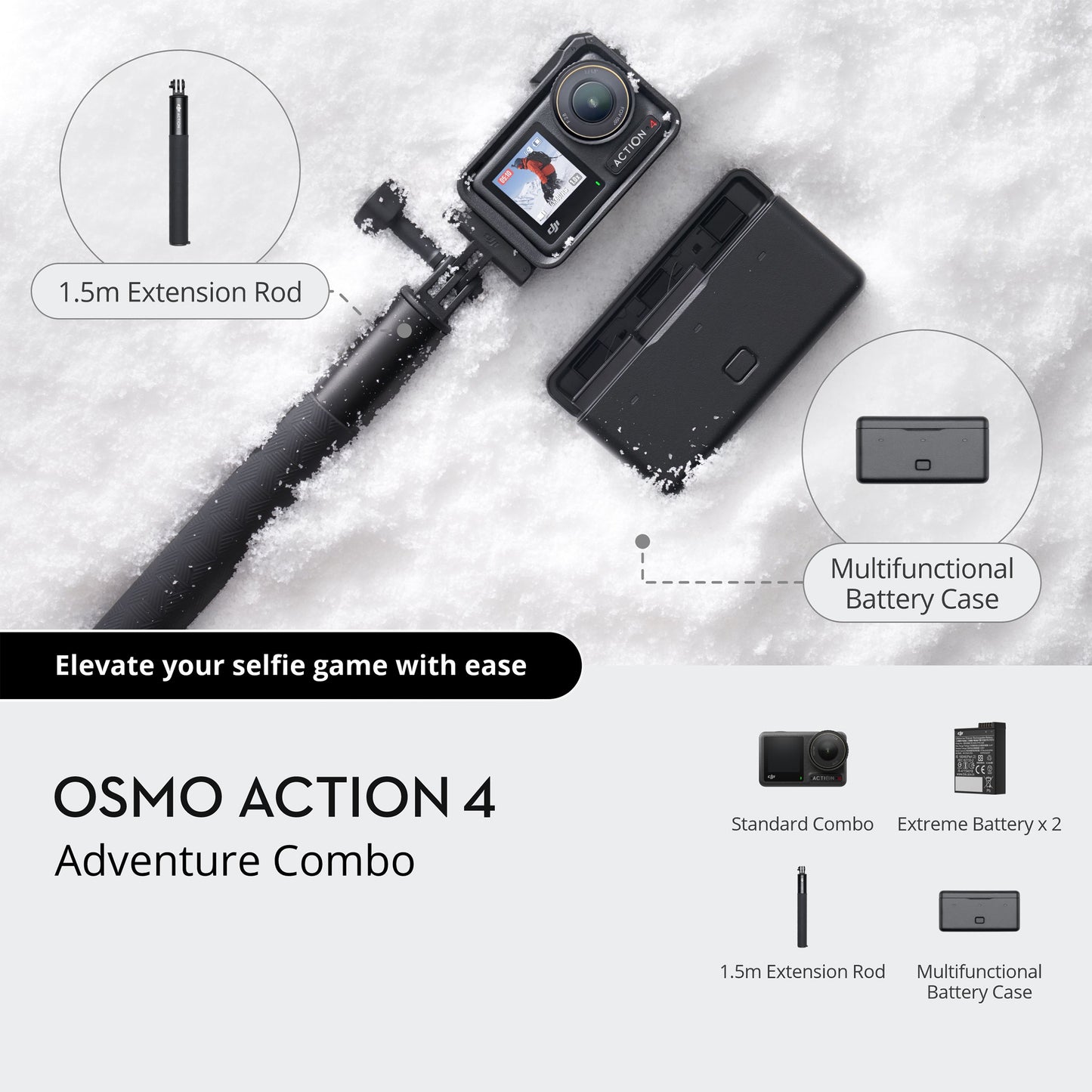 Osmo Action 4 Adventure Combo