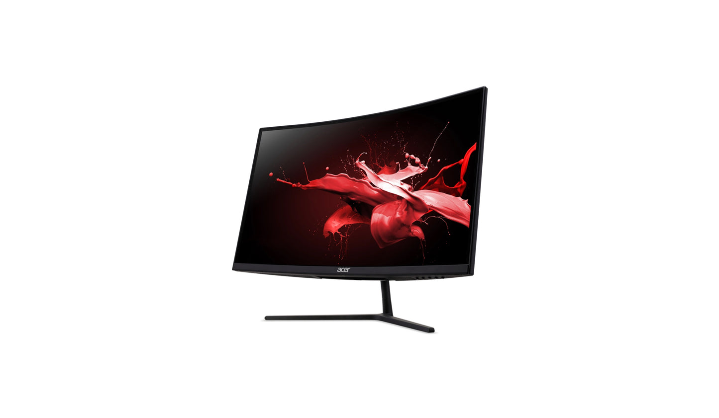 Acer EI272UR Pbmiiipx 27 بوصة WQHD 2560 x 1440 2K 144 هرتز 3xHDMI DisplayPort مكبرات صوت مدمجة AMD FreeSync 2 شاشة ألعاب منحنية بإضاءة خلفية LED