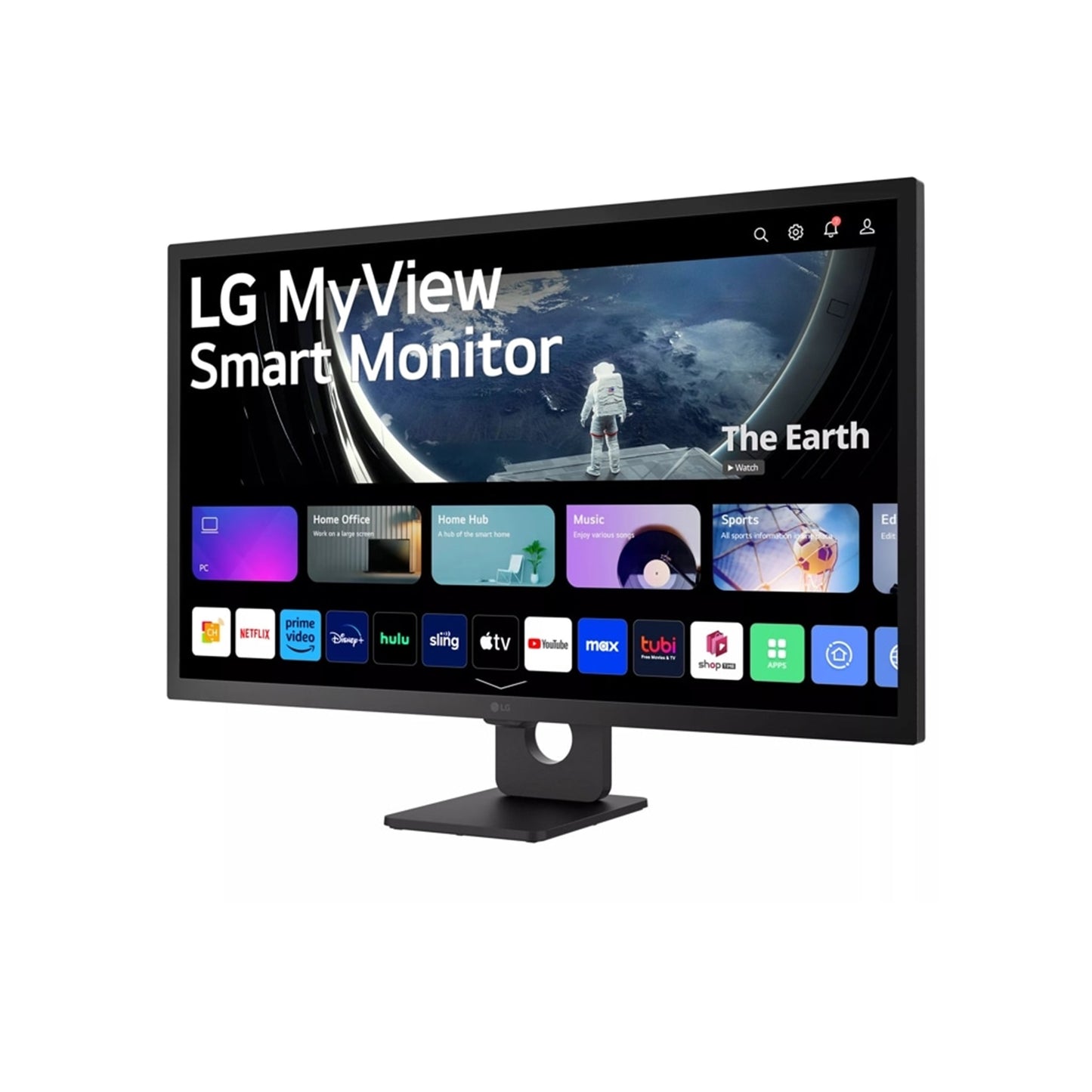 32" Full HD IPS MyView Smart Monitor with webOS and Built-in Speakers