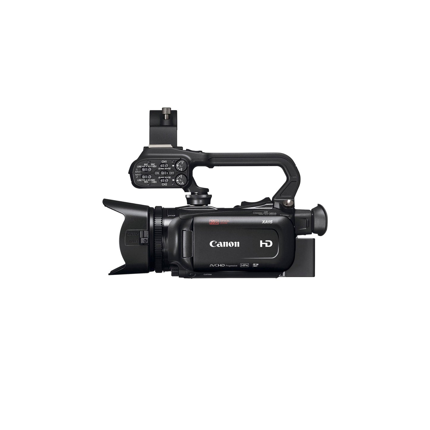 Canon - XA15 HD Flash Memory Premium Camcorder - Black.